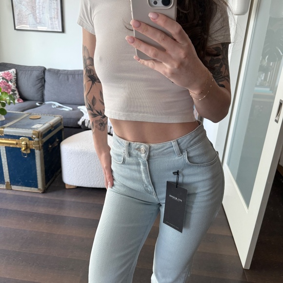 FIT JEANS - Straight Leg XS in VINTAGE BLUE ✨ - Picture 4 of 12